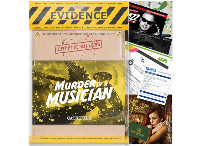 Gamers Guild AZ LA Brands LTD Cryptic Killers: Murder of a Musician (Pre-Order) ACD Distribution