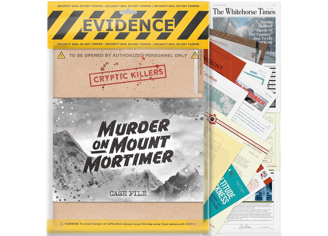 Gamers Guild AZ LA Brands LTD Cryptic Killers: Murder on Mount Mortimer (Pre-Order) ACD Distribution