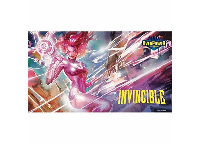 Gamers Guild AZ Lazarus Rising Games Overpower TCG: Skybound - Invincible: Atom Eve Playmat (Pre-Order) GTS