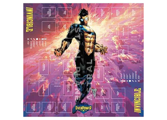 Gamers Guild AZ Lazarus Rising Games Overpower TCG: Skybound - Invincible Premium Learn-To-Play Playmat (Pre-Order) GTS