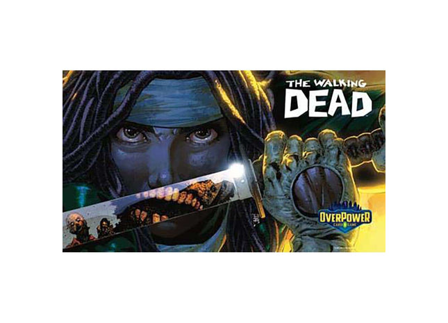 Gamers Guild AZ Lazarus Rising Games Overpower TCG: Skybound - The Walking Dead: Michonne Playmat (Pre-Order) GTS