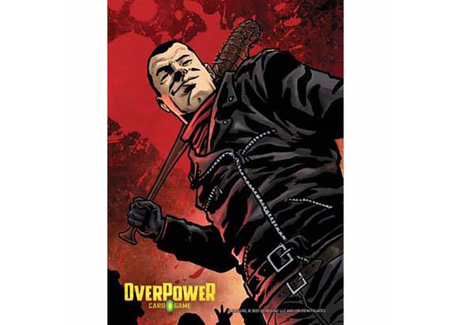 Gamers Guild AZ Lazarus Rising Games Overpower TCG: Skybound - The Walking Dead: Negan Full Bleed Art Sleeves (Pre-Order) GTS