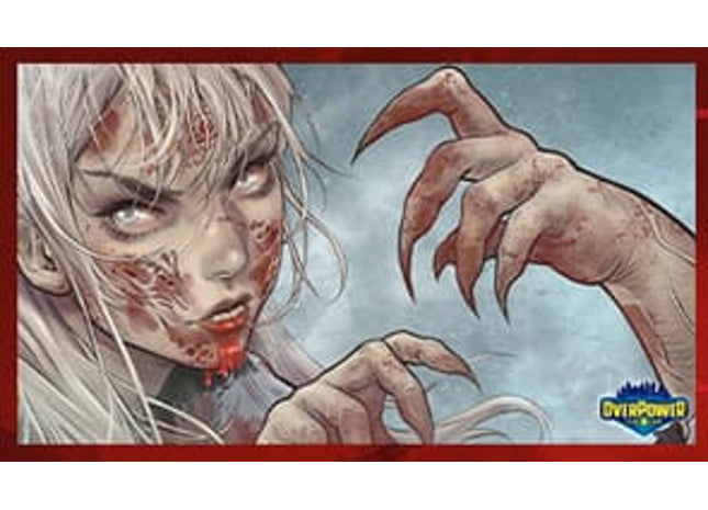 Gamers Guild AZ Lazarus Rising Games Overpower TCG: The Few and Cursed - La Rubia del Baño Playmat (Pre-Order) Kickstarter