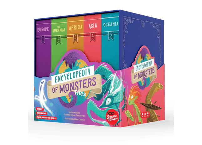 Gamers Guild AZ Le Scorpion Masque Encyclopedia of Monsters (Pre-Order) Hachette Boardgames USA
