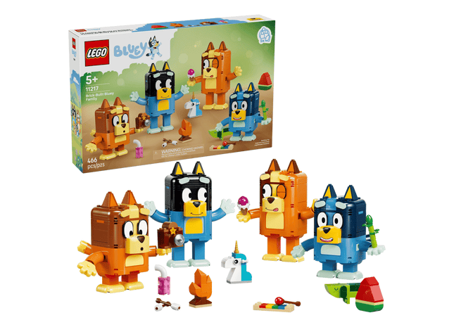 Gamers Guild AZ Lego Lego: Brick-Built Bluey Family (11217) Toyhouse