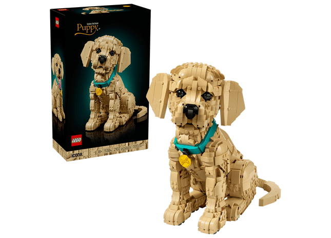 Gamers Guild AZ Lego Lego: Icons - Golden Retriever Puppy (11384) Toyhouse