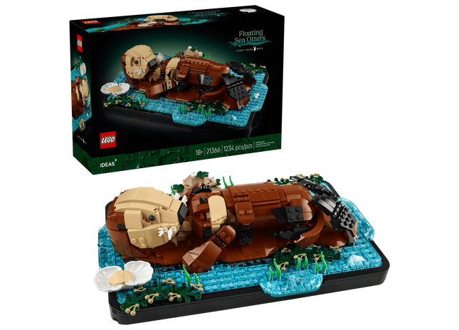Gamers Guild AZ Lego Lego: Ideas - Floating Sea Otters (21366) Toyhouse