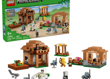 Gamers Guild AZ Lego Lego: Minecraft - Evoker Village Attack (21596) Toyhouse