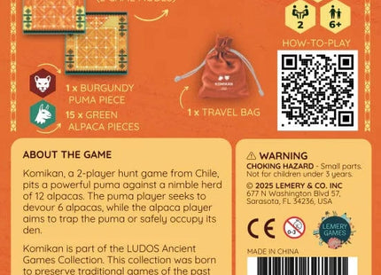 Gamers Guild AZ Lemery Games Komikan (LUDOS America Collection) (Pre-order) Quartermaster Direct