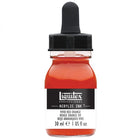 Gamers Guild AZ Liquitex Liquitex: Acrylic Ink - Vivid Red Orange 30ml Discontinue