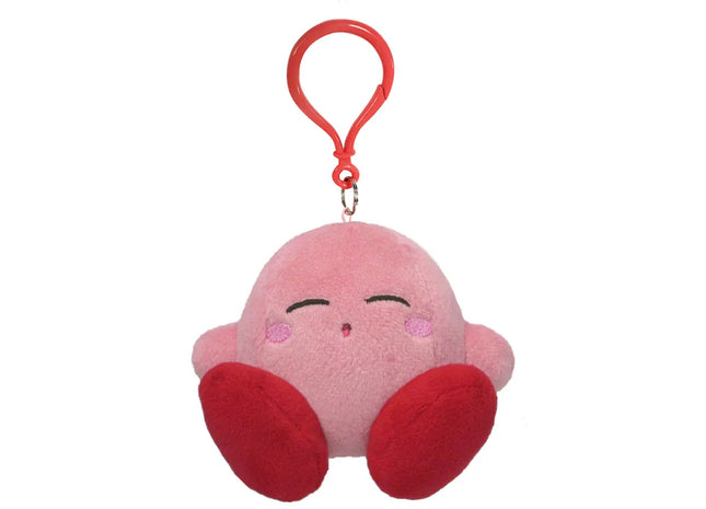 Gamers Guild AZ Little Buddy Kirby's Adventure: Kirby Sleeping Pose Plush Dangler, 3.5" JBK International
