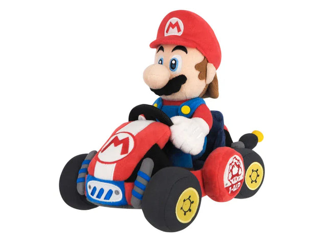 Gamers Guild AZ Little Buddy Little Buddy Super Mario - Mario Kart World: Mario Plush, 9" JBK International
