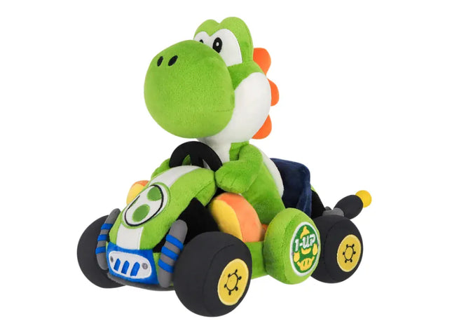 Gamers Guild AZ Little Buddy Little Buddy Super Mario - Mario Kart World: Yoshi Plush, 9" JBK International