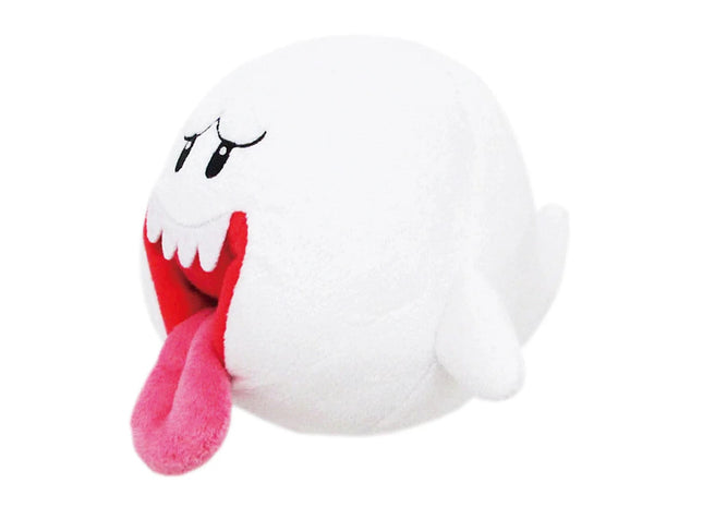 Gamers Guild AZ Little Buddy Super Mario Series: Little Buddy Super Mario All Star Collection Ghost Boo Plush, 4" JBK International