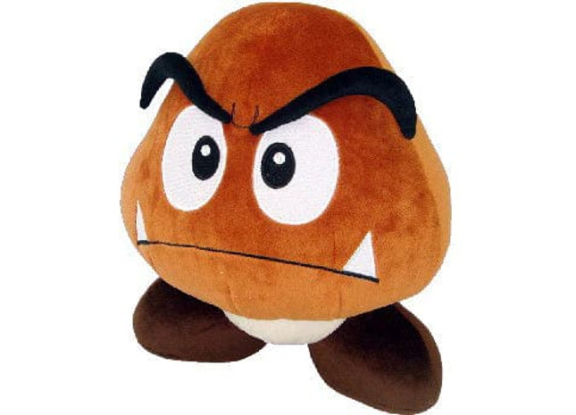 Gamers Guild AZ Little Buddy Super Mario Series: Little Buddy Super Mario Series Goomba (Large) Plush, 12" JBK International