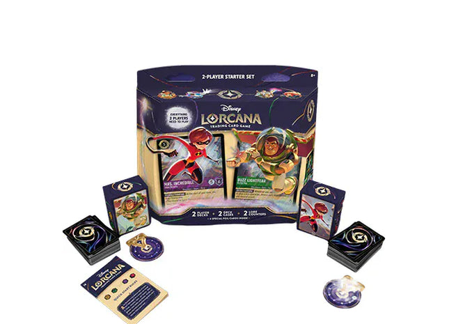 Gamers Guild AZ Lorcana TCG Disney Lorcana: Set 12 Wilds Unknown - Two-Player Deck: Elastigirl and Buzz Lightyear (Pre-Order) GTS