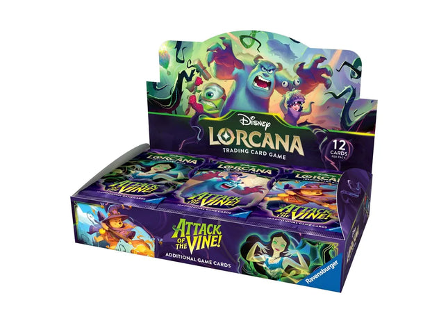 Gamers Guild AZ Lorcana TCG Disney Lorcana: Set 13: Attack of the Vine Booster Display (Pre-Order) ACD Distribution