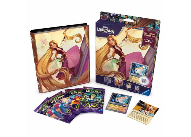 Gamers Guild AZ Lorcana TCG Disney Lorcana: Set 13: Attack of the Vine - Collectors Starter Set: Rapunzel Edition (Pre-Order) ACD Distribution
