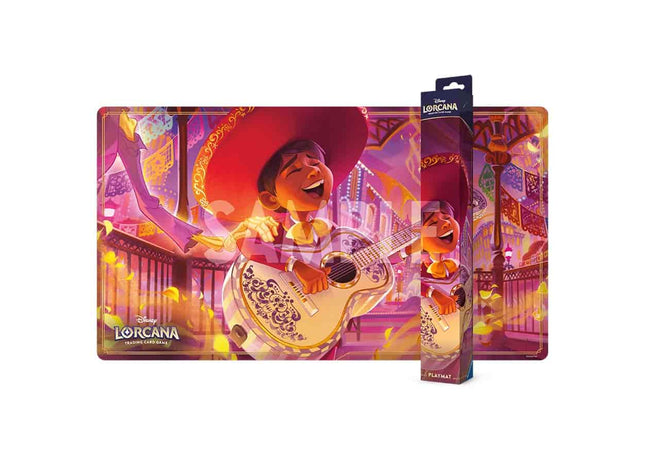 Gamers Guild AZ Lorcana TCG Disney Lorcana: Set 14: Hyperia City - Miguel Playmat (Pre-Order) GTS