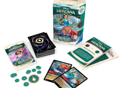 Gamers Guild AZ Lorcana TCG Lorcana TCG: Archazia’s Island Ruby & Sapphire (Belle and the Beast) - Starter Deck GTS