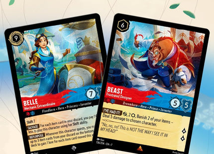Gamers Guild AZ Lorcana TCG Lorcana TCG: Archazia’s Island Ruby & Sapphire (Belle and the Beast) - Starter Deck GTS