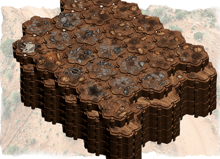 Gamers Guild AZ Lorescape Lorescape: Terrain Tiles - Barrenland (Pre-Order) AGD