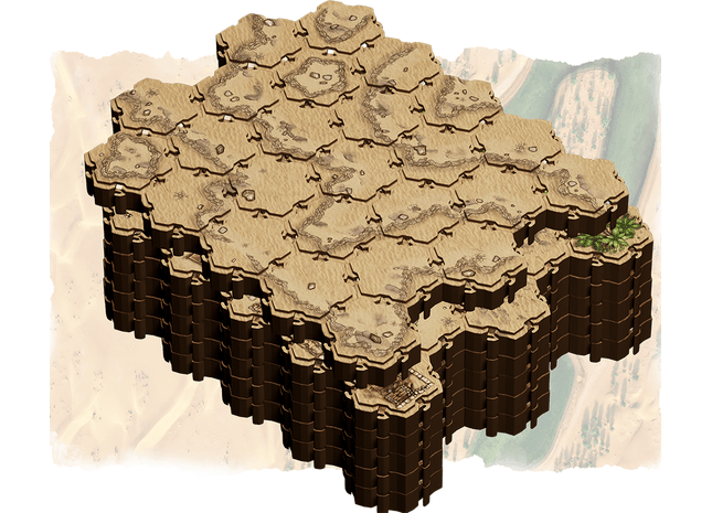 Gamers Guild AZ Lorescape Lorescape: Terrain Tiles - Desert (Pre-Order) AGD