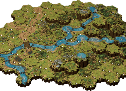 Gamers Guild AZ Lorescape Lorescape: Terrain Tiles - Grassland (Pre-Order) AGD