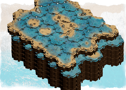 Gamers Guild AZ Lorescape Lorescape: Terrain Tiles - Oceanic (Pre-Order) AGD