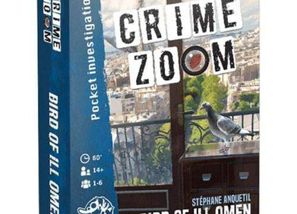 Gamers Guild AZ Lucky Duck Games Crime Zoom: Case 2 -  Bird of Ill Omen GTS