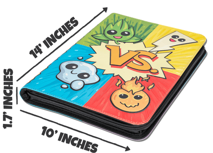 Gamers Guild AZ Lynx Accessories TCG Faux-Leather Battle Time Trading Card Binder - Large Version (Pre-Order) Quartermaster Direct