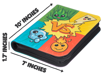 Gamers Guild AZ Lynx Accessories TCG Faux-Leather Battle Time Trading Card Binder - Small Version (Pre-Order) Quartermaster Direct