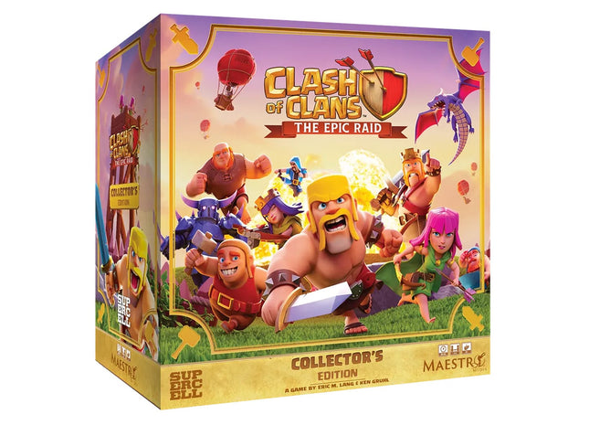 Gamers Guild AZ Maestro Media Clash of Clans: The Epic Raid: Collector's Edition (Pre-Order) Asmodee