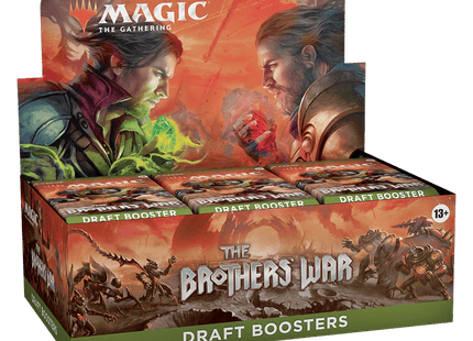 Gamers Guild AZ Magic: The Gathering Magic: the Gathering: Brothers' War - Draft Booster Box Magic: The Gathering