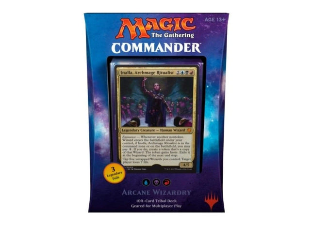Gamers Guild AZ Magic: The Gathering Magic: the Gathering: Commander 2017 - Arcane Wizardry Deck Old Magic
