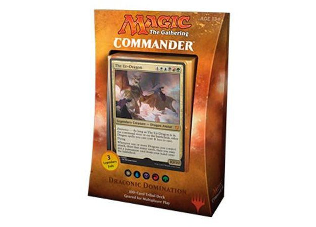 Gamers Guild AZ Magic: The Gathering Magic: the Gathering: Commander 2017 - Draconic Domination Deck Old Magic