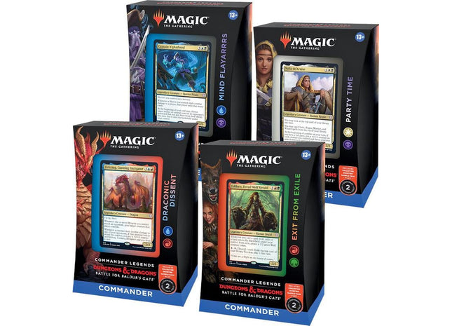 Gamers Guild AZ Magic: The Gathering Magic: the Gathering: Commander Legends: Battle for Baldur's Gate - Commander Deck Set Old Magic