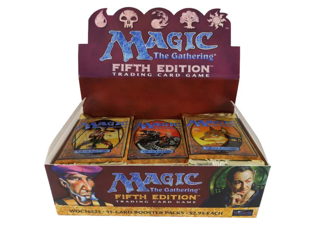Gamers Guild AZ Magic: The Gathering Magic: The Gathering | Fifth Edition Booster Display Box Discontinue