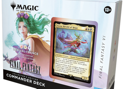Gamers Guild AZ Magic: The Gathering Magic the Gathering: Final Fantasy Collector Commander Deck - Revival Trance (Pre-Order) Southern Hobby