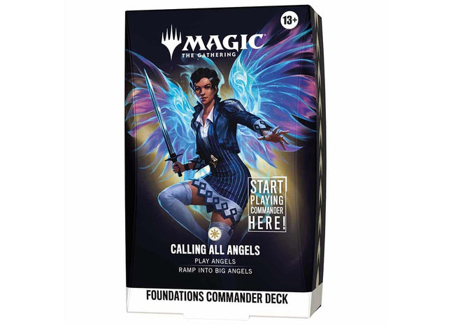 Gamers Guild AZ Magic: The Gathering Magic: The Gathering | Foundations Commander Deck - Calling All Angels (Pre-Order) Magic: The Gathering
