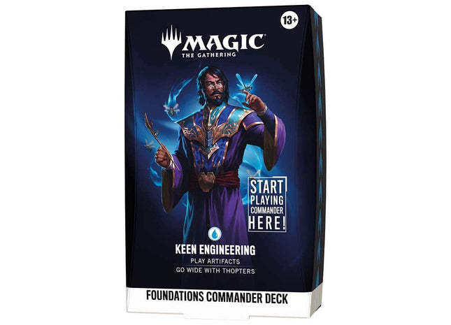 Gamers Guild AZ Magic: The Gathering Magic: The Gathering | Foundations Commander Deck - Keen Engineering (Pre-Order) Magic: The Gathering