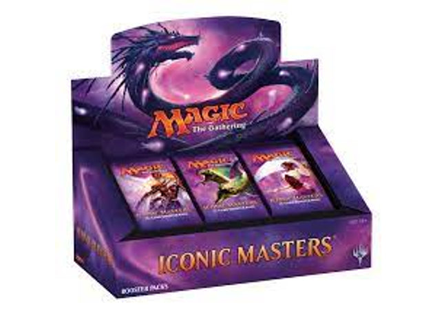 Gamers Guild AZ Magic: The Gathering Magic: the Gathering: Iconic Masters - Draft Booster Box Display Old Magic