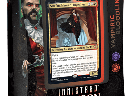 Gamers Guild AZ Magic: The Gathering Magic: the Gathering: Innistrad Crimson Vow - Vampiric Bloodline Commander Deck Old Magic