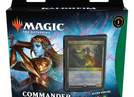 Gamers Guild AZ Magic: The Gathering Magic: the Gathering: Kaldheim - Elven Empire Commander Deck Old Magic
