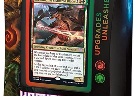 Gamers Guild AZ Magic: The Gathering Magic: the Gathering: Kamigawa Neon Dynasty - Upgrades Unleashed Commander Deck Magic: The Gathering