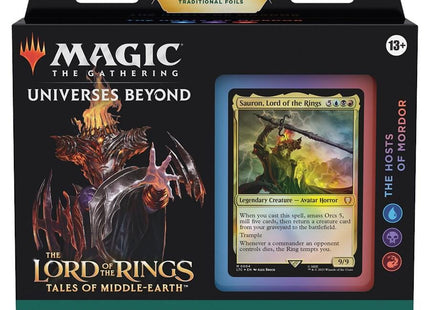 Gamers Guild AZ Magic: The Gathering Magic: The Gathering: Lord of the Rings Tales of Middle Earth - Commander Deck: The Hosts of Mordor Magic: The Gathering