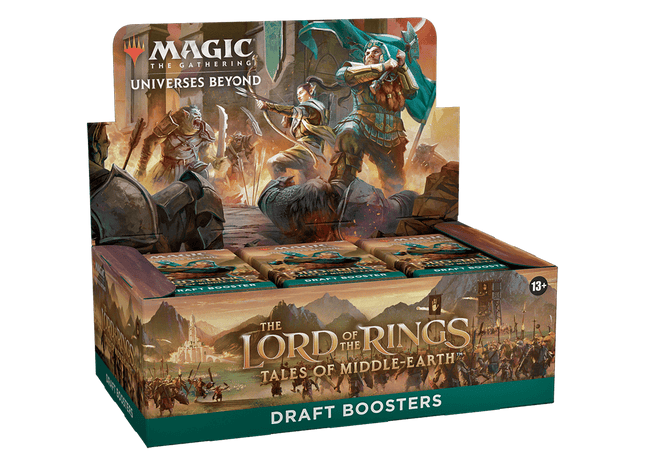 Gamers Guild AZ Magic: The Gathering Magic: the Gathering: Lord of the Rings Tales of Middle Earth - Draft Booster Box Magic: The Gathering