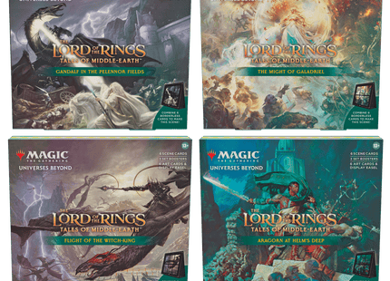 Gamers Guild AZ Magic: The Gathering Magic: The Gathering - Lord of the Rings: Tales of Middle-earth Scene Box (4ct carton) (Pre-Order) Magic: The Gathering