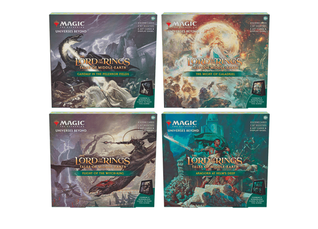 Gamers Guild AZ Magic: The Gathering Magic: The Gathering - Lord of the Rings: Tales of Middle-earth Scene Box (4ct carton) (Pre-Order) Magic: The Gathering