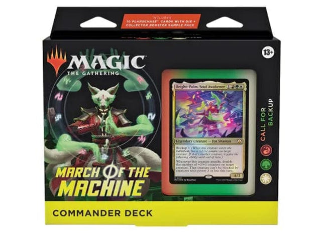 Gamers Guild AZ Magic: The Gathering Magic: the Gathering: March of the Machine - Commander Deck Call for Backup Magic: The Gathering